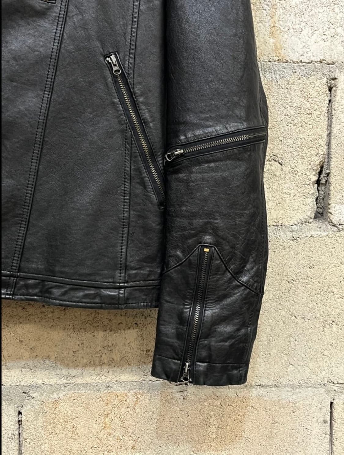 로보 ROBO 램스킨 양가죽 후드 자켓 상품이미지2