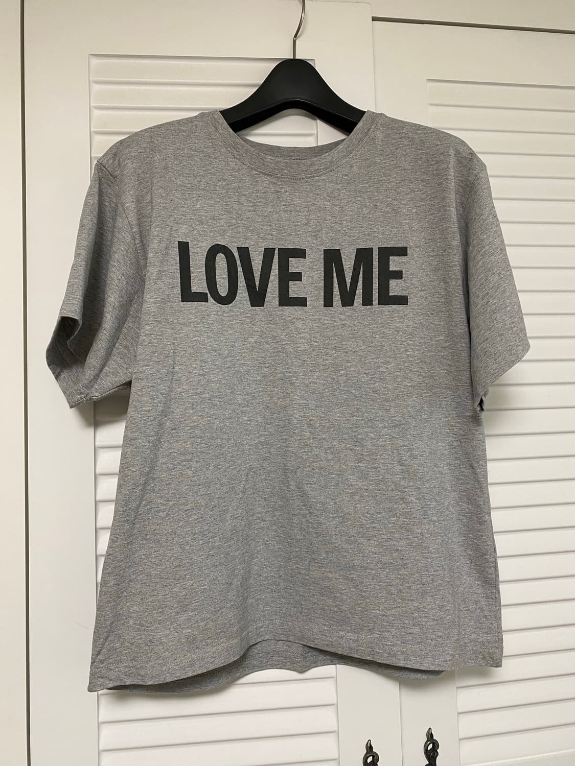 톰스벌스데이 러브미 티셔츠 그레이 2사이즈 상품이미지2
