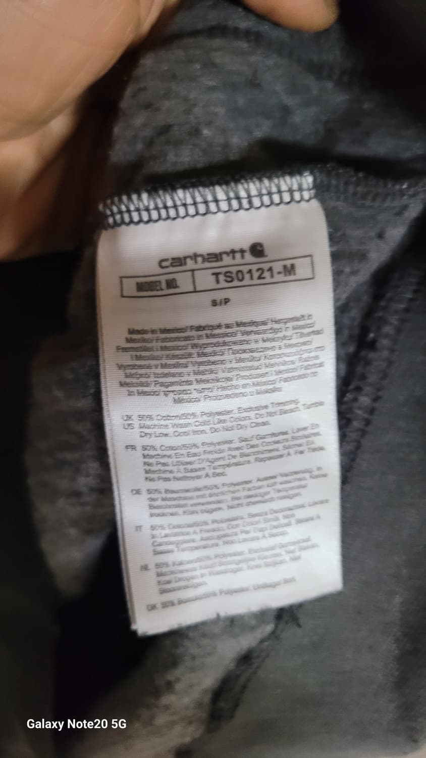 칼하트 기모 후드 상품이미지4