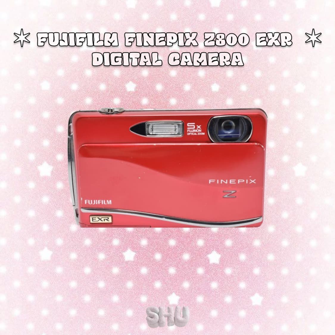 후지필름 파인픽스 Z800EXR 슬라이드 빈티지 디카 레드 상품이미지2