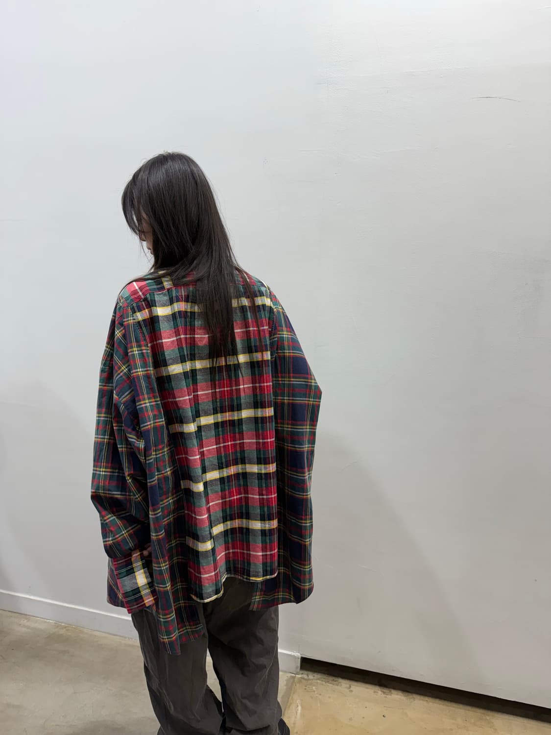 나나서카 패턴 오버핏 셔츠 상품이미지7