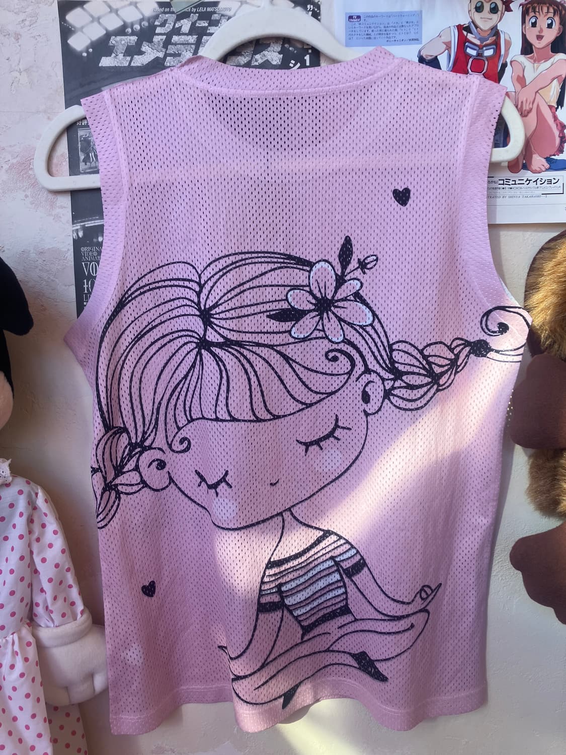 y2k 소녀 일러스트 슬리브리스 상품이미지6