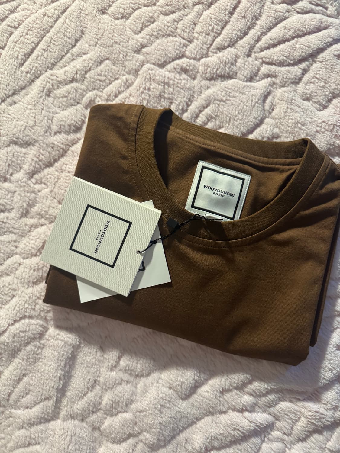 우영미 백로고 반팔 25fw 상품이미지1