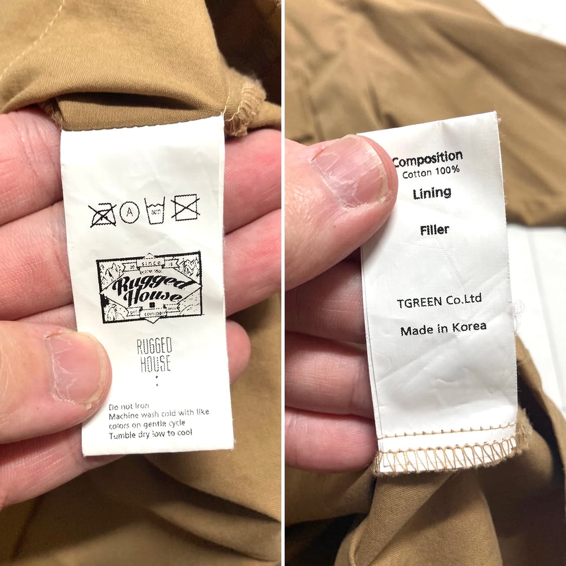 (거의 새것)러기드하우스 사파리 셔츠 자켓 105-110 상품이미지7