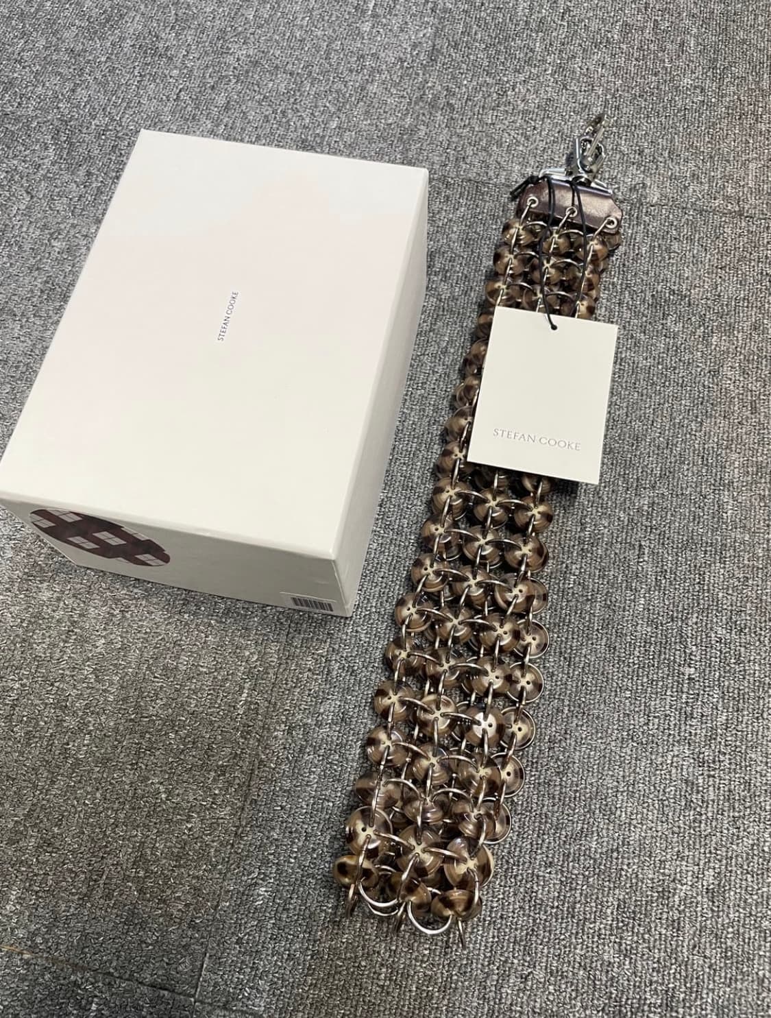 스테판쿡(Stefan cooke) 버튼스트랩 브라운 상품이미지3