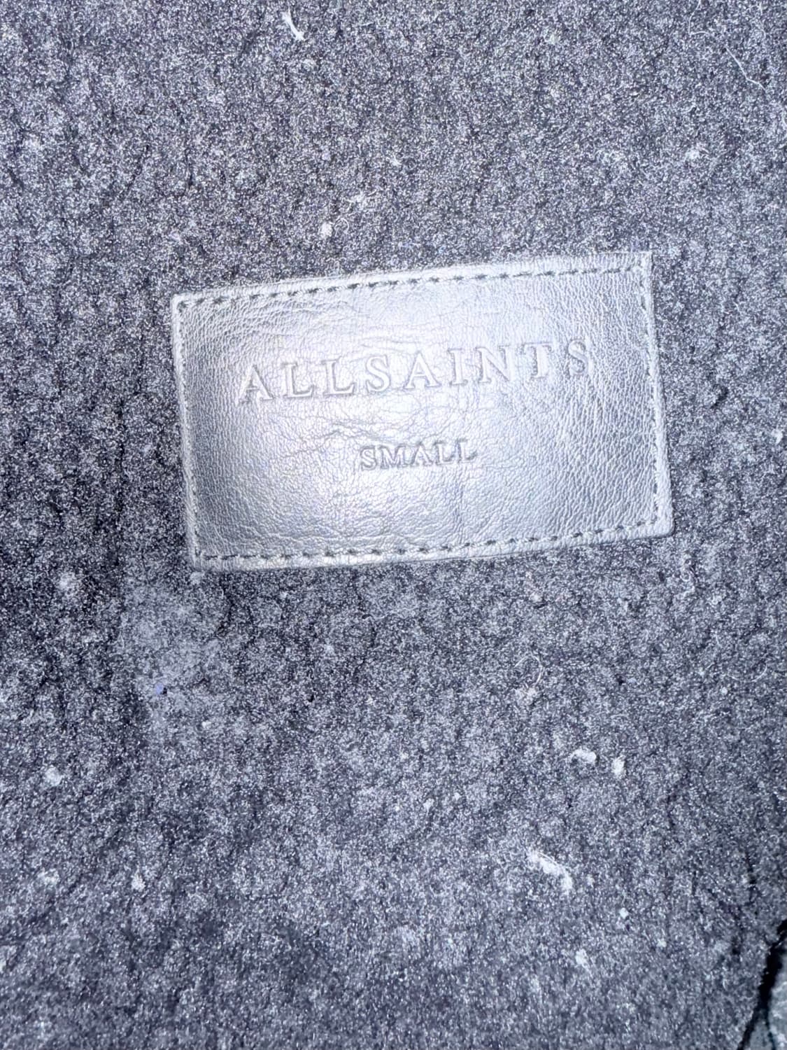 올세인츠 블랙 무스탕 상품이미지3