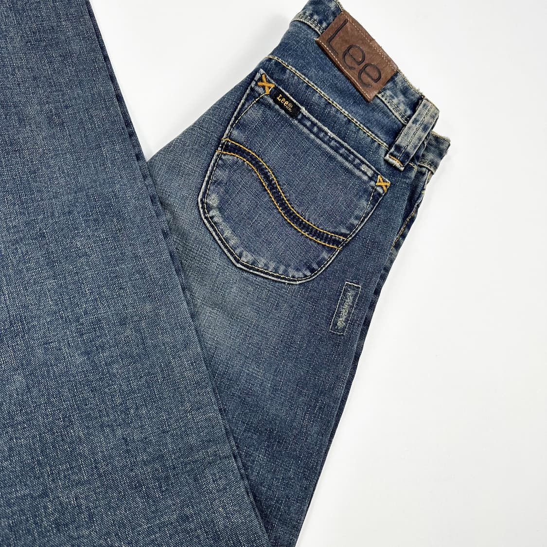 Lee (리) 레트로 스트레이트 데님 팬츠 (28인치 여성추천) 상품이미지1