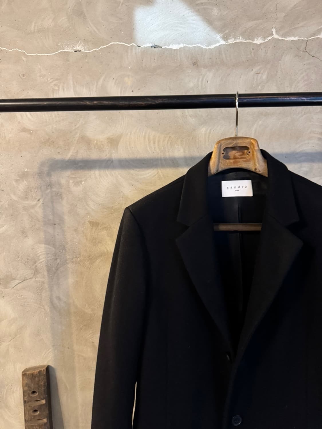 산드로 체스터필드 코트 슬림100 상품이미지2