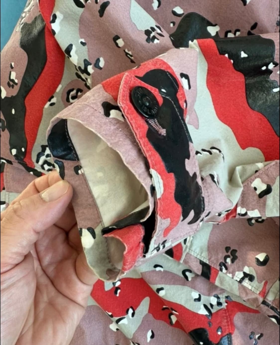 스톤아일랜드 3C+PU 데저트 카모 자켓 M 상품이미지6