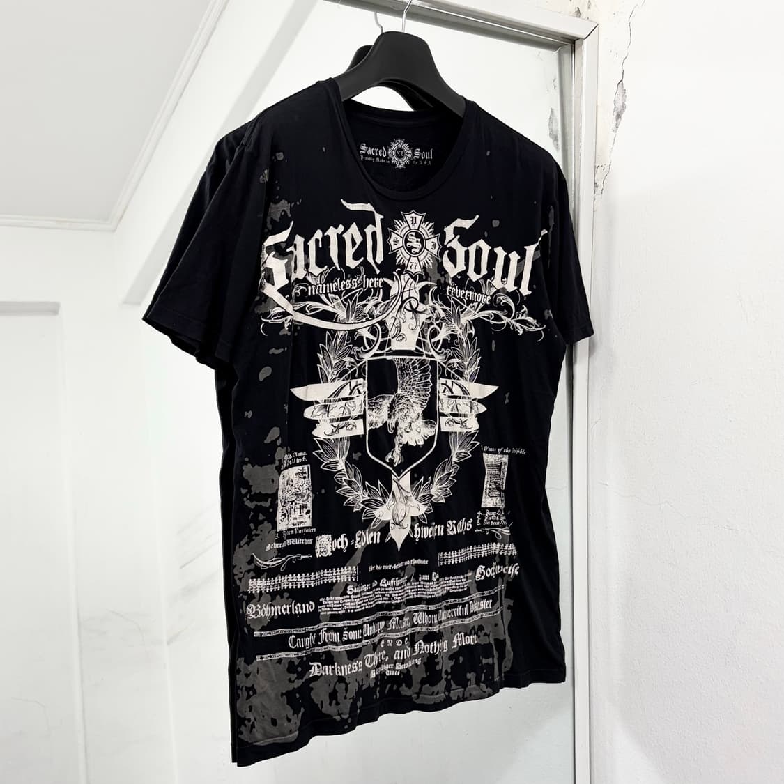 Sacred Soul Y2K 그래픽 반팔 티셔츠 상품이미지4