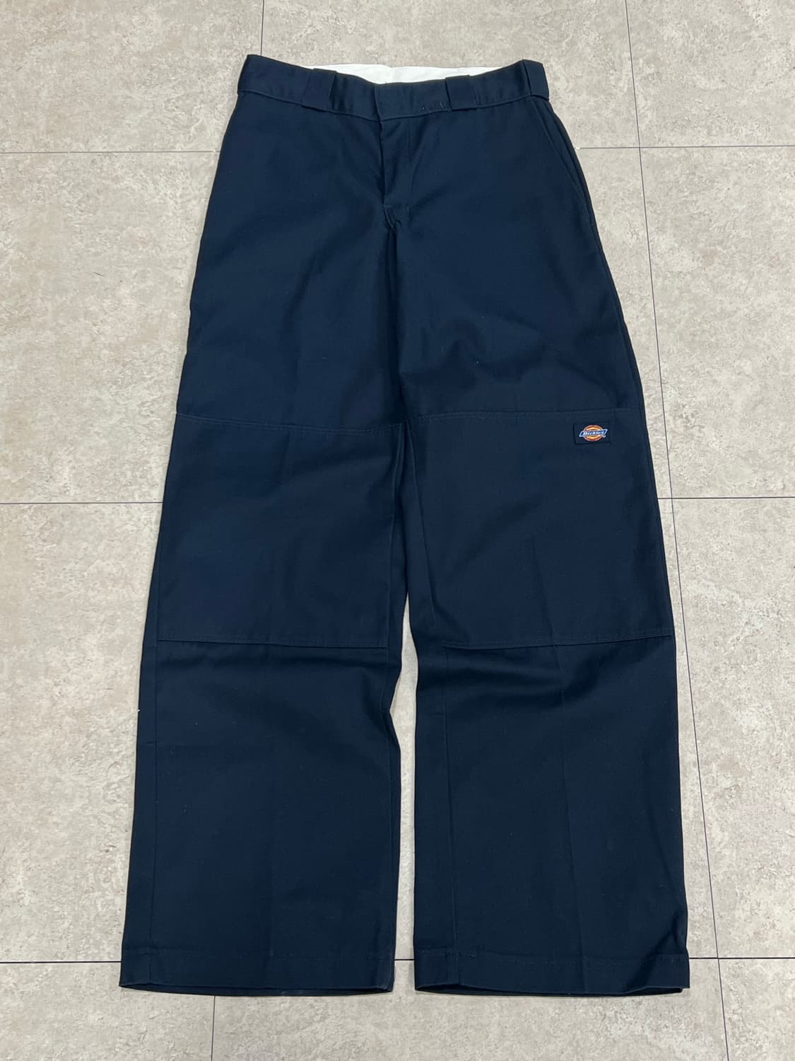 디키즈 더블니 워크팬츠 네이비 상품이미지2