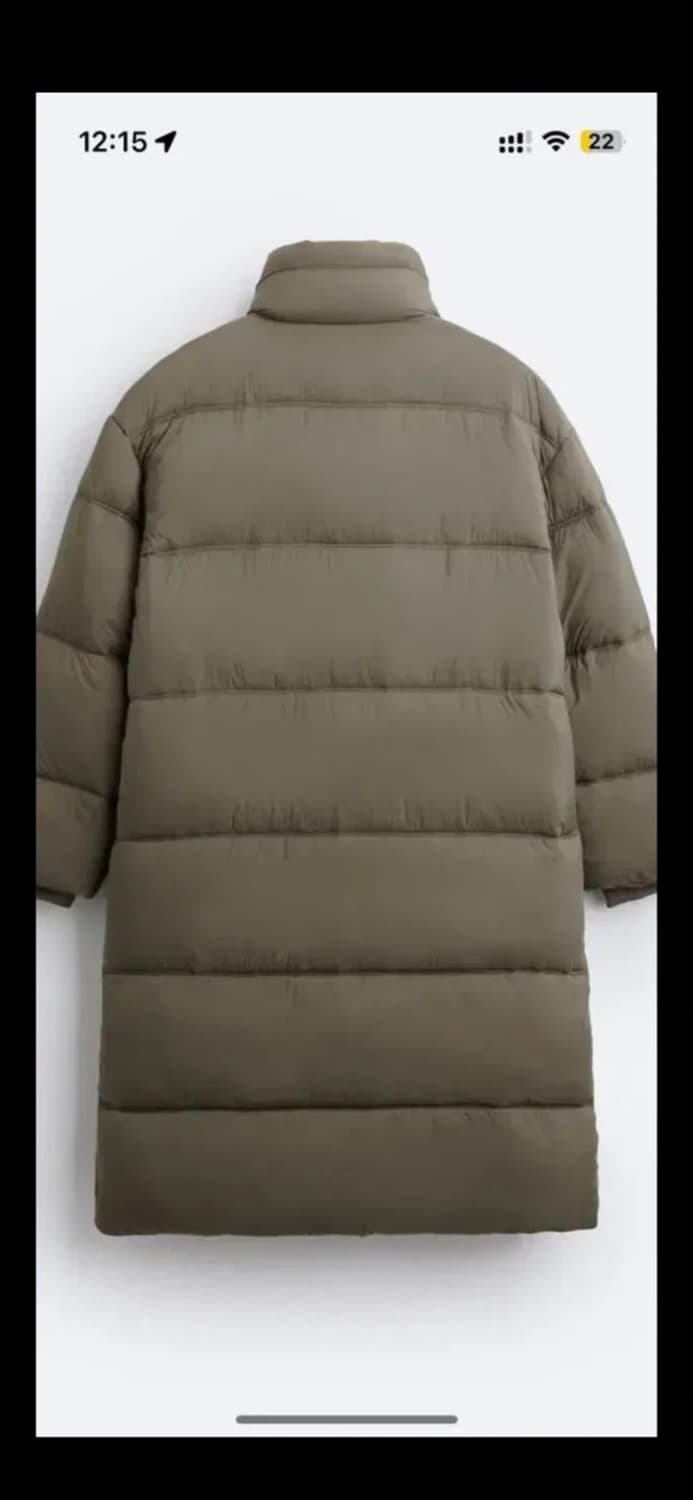 자라 롱패딩 xl 상품이미지7