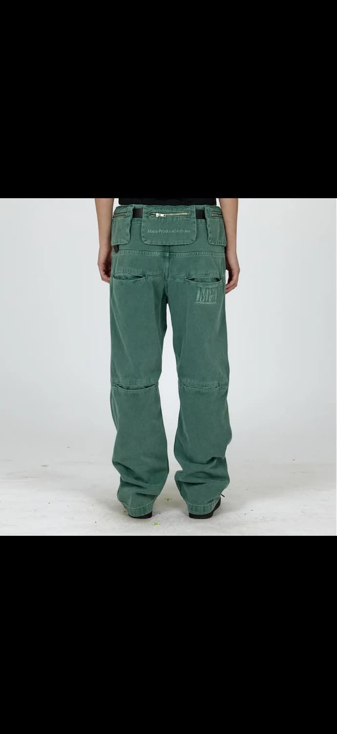 플라스틱프로덕트 MPa BAG PANTS 에메랄드 라지 팝니다. 상품이미지2