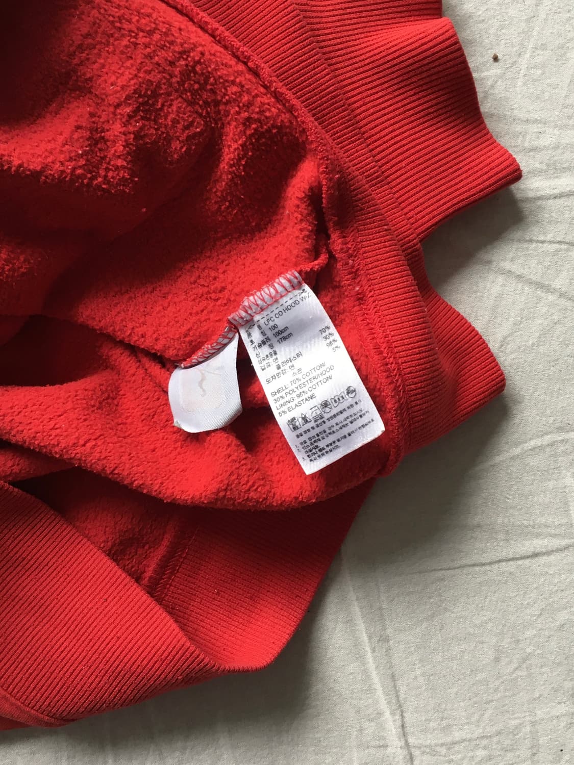 아디다스 리버풀 삼선 후드집업 상품이미지5