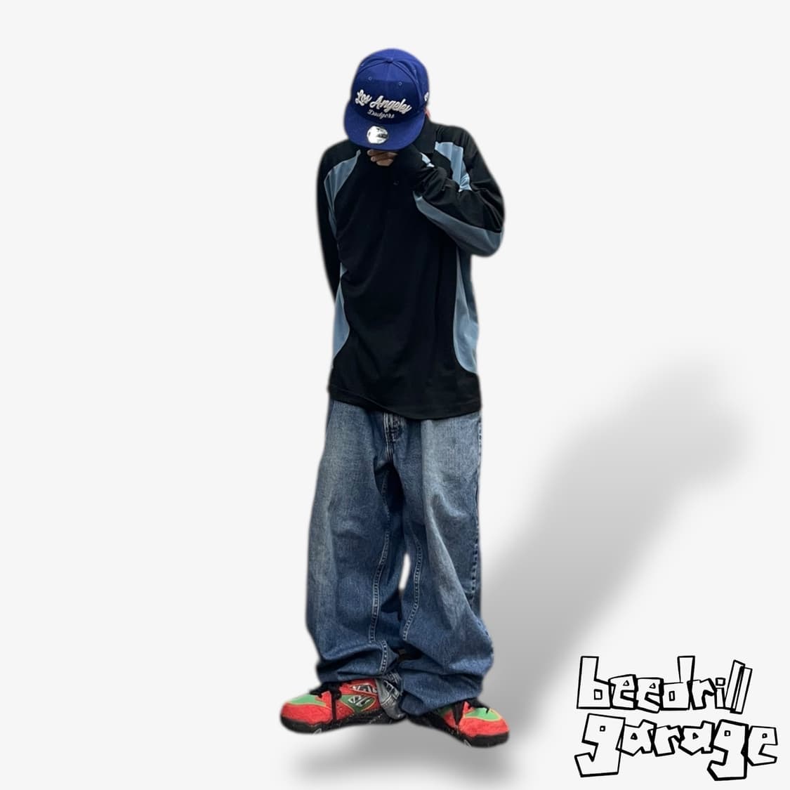 로어즈 컬러블록 카라티셔츠 상품이미지1