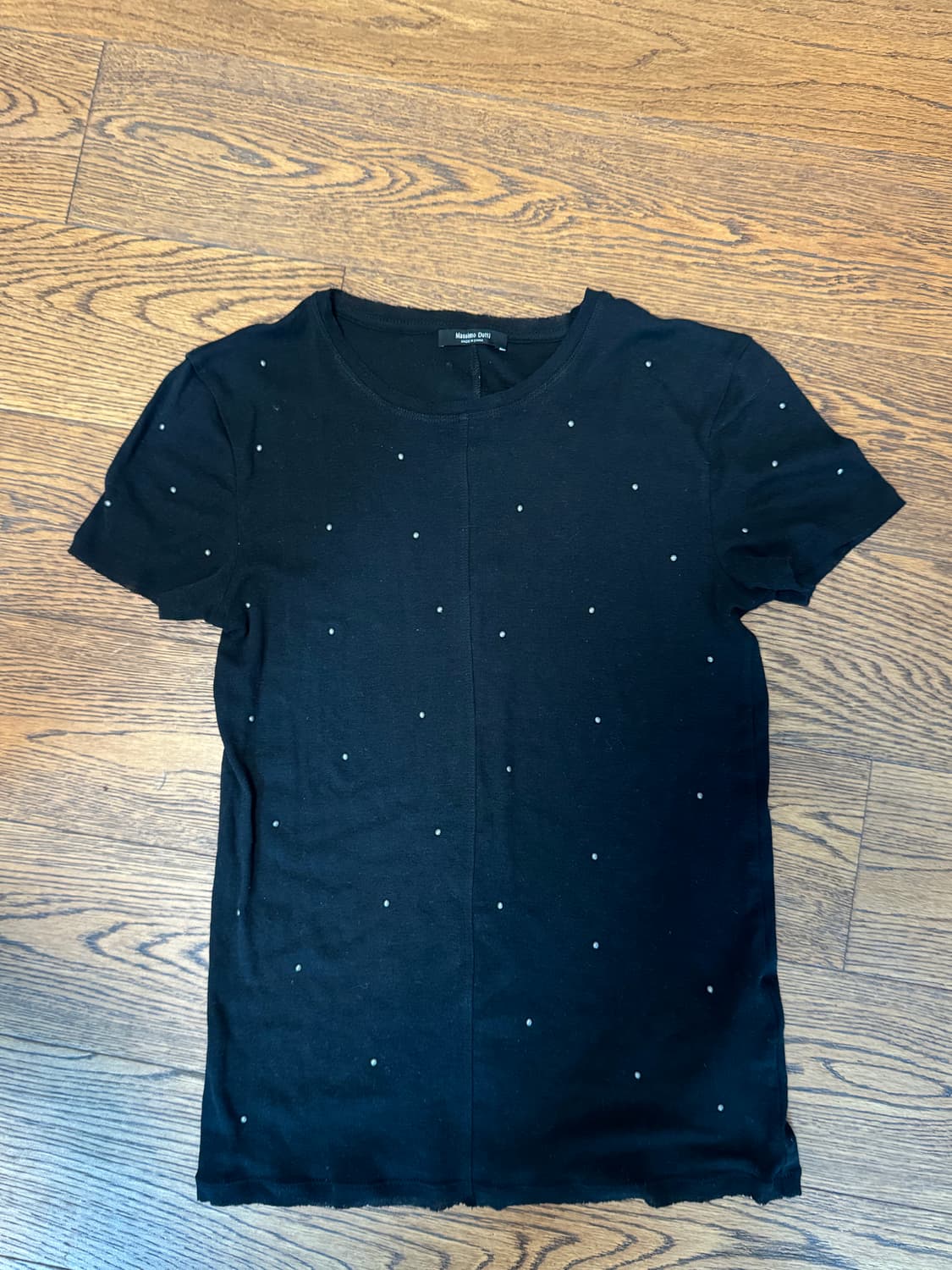 Massimo Dutti 블랙 티셔츠 s 상품이미지1