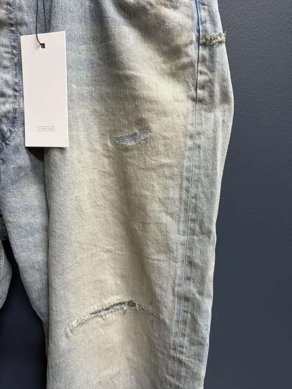 26ss No.37 Washed Wide Denim Pants 상품이미지4