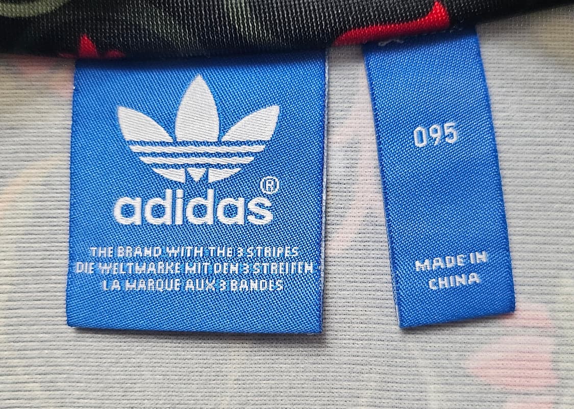 (90~95)M☆초대장급☆아디다스 파이어버드 플라워[검흰]백로고트랙탑져지 상품이미지2