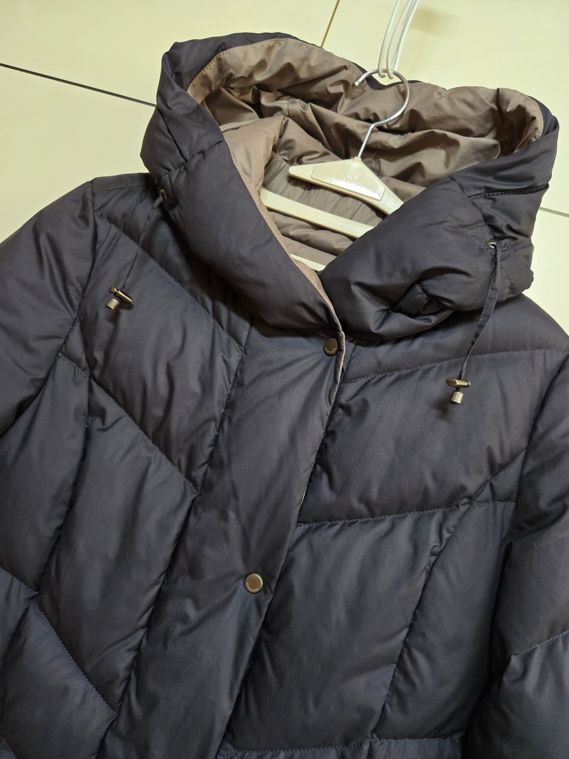 크로커다일 레이디 구스다운 패딩 코트    상품이미지2