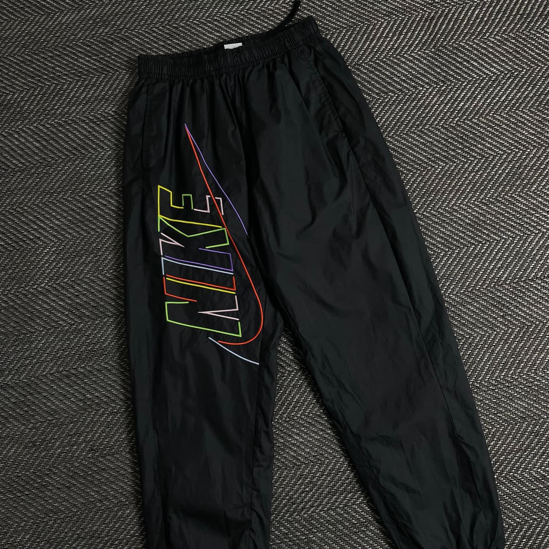 나이키 신형 빅로고 와이드 나일론 우븐 트랙팬츠y 3038 상품이미지1