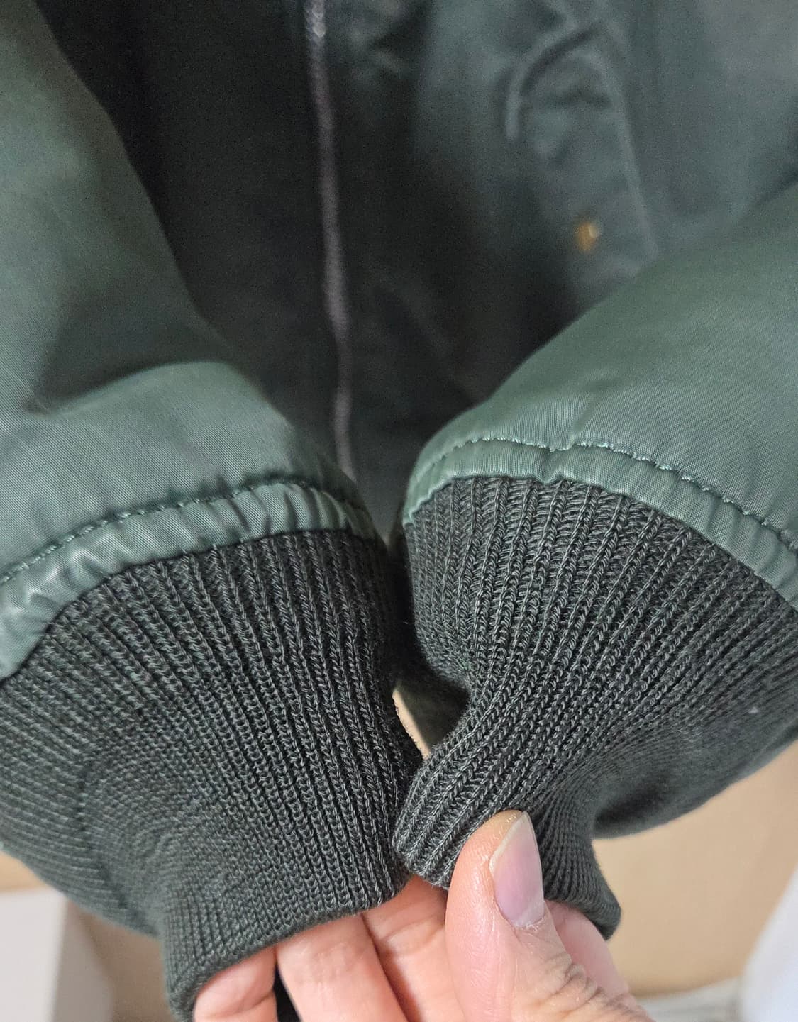 (착샷) 아비렉스 ma-1 봄버 자켓 usa 90s 상품이미지5