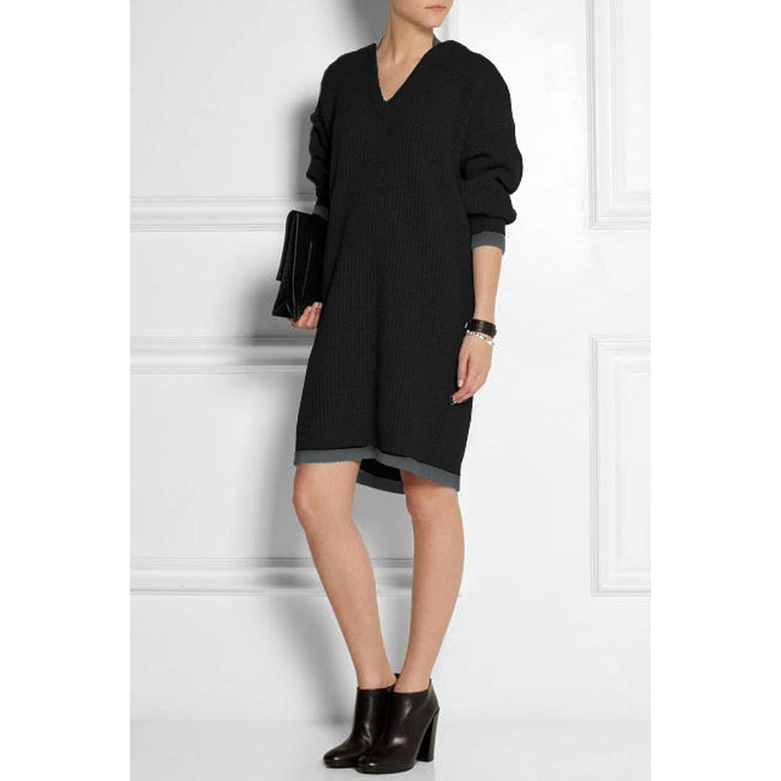 메종 마르지엘라 오픈 백 니트 원피스 상품이미지1