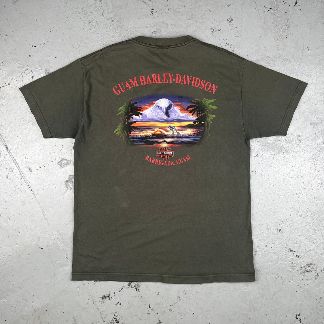 빈티지 할리데이비슨 The Original Afterburner 반팔 상품이미지3