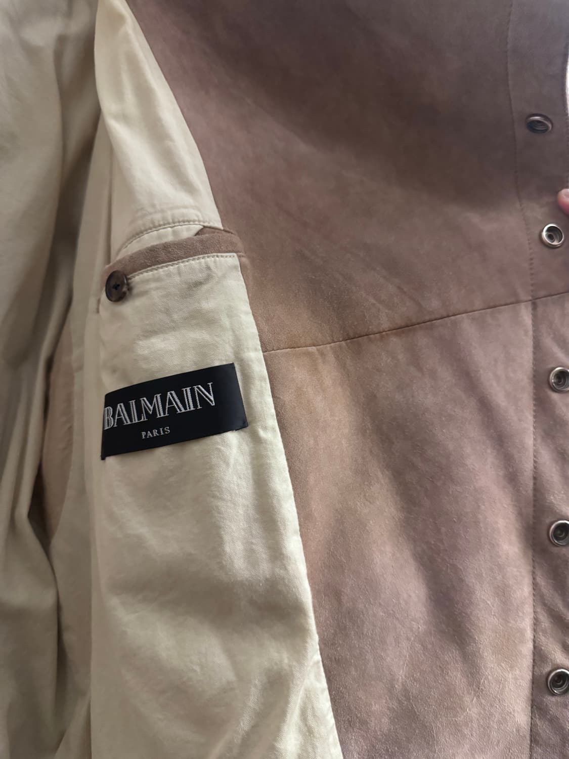 발망 스웨이드 라이더 나폴레옹 후드집업 상품이미지4