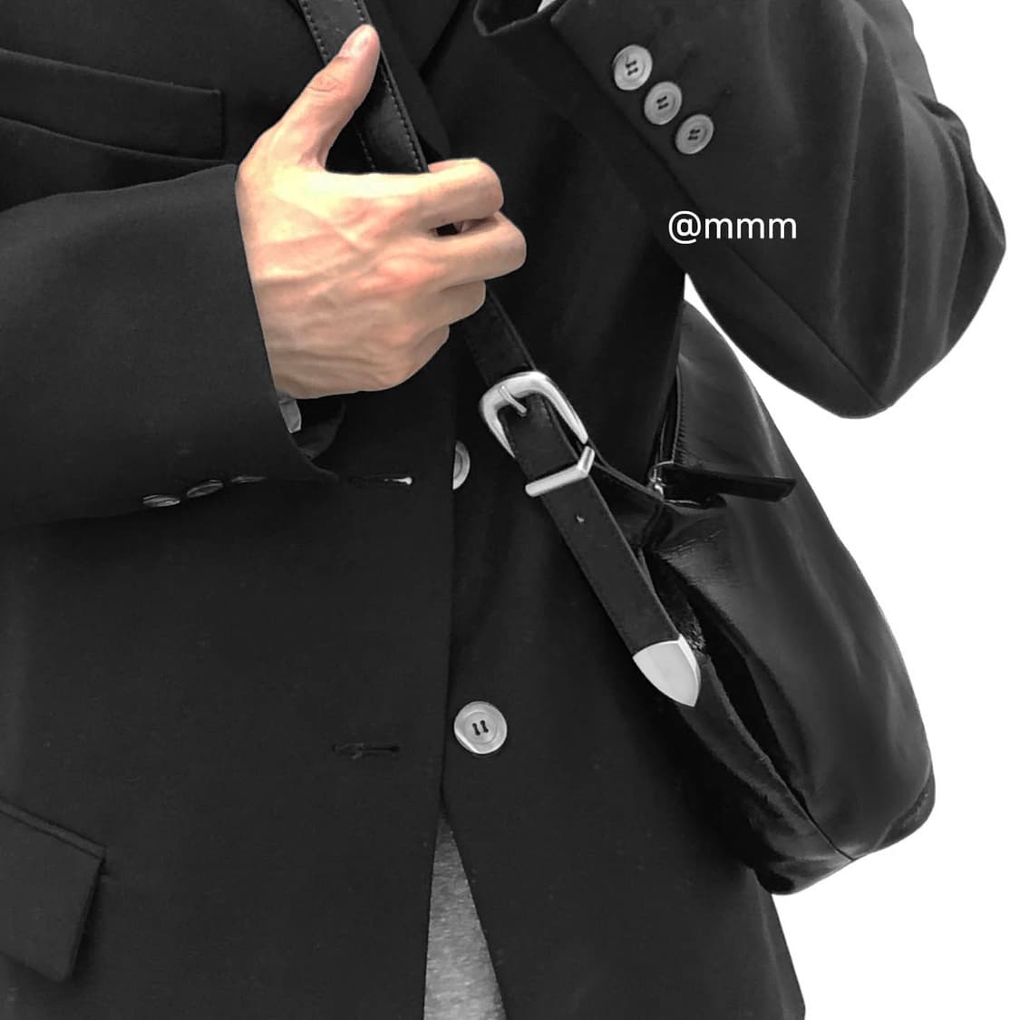 [Unisex]벨트 크로스백 소가죽 상품이미지4