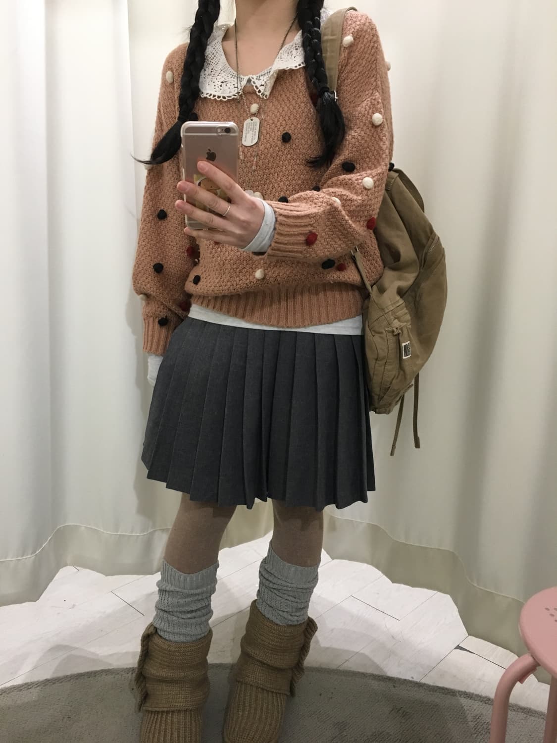 pompom knit 상품이미지4