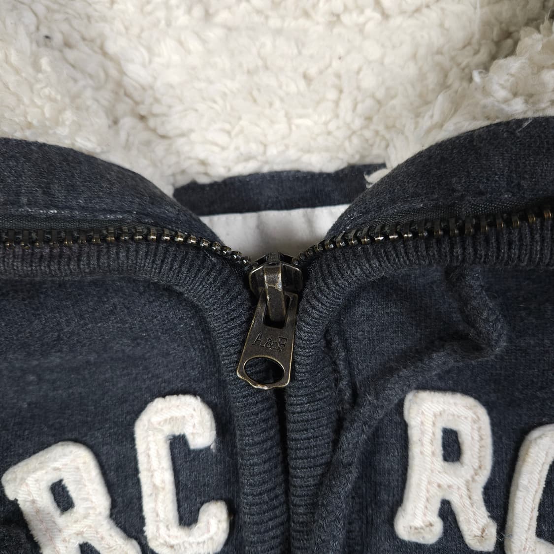 아베크롬비 양털 후드집업  상품이미지3