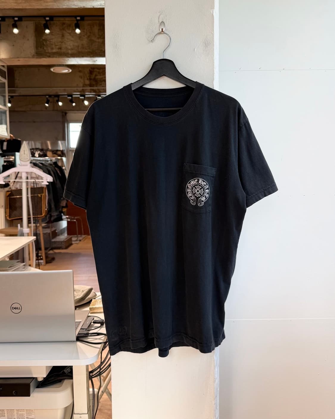 크롬하츠 블랙 홀스슈 말리부 하프티  상품이미지3