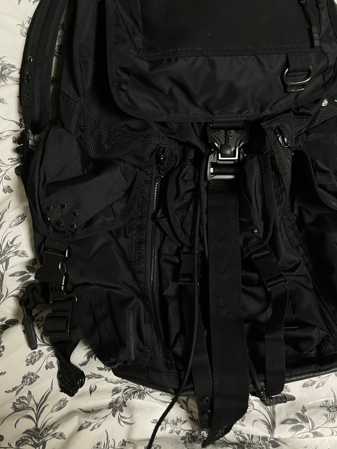 앤더슨벨 (에센셜) 유니섹스 아즈텍 백팩 블랙 상품이미지6