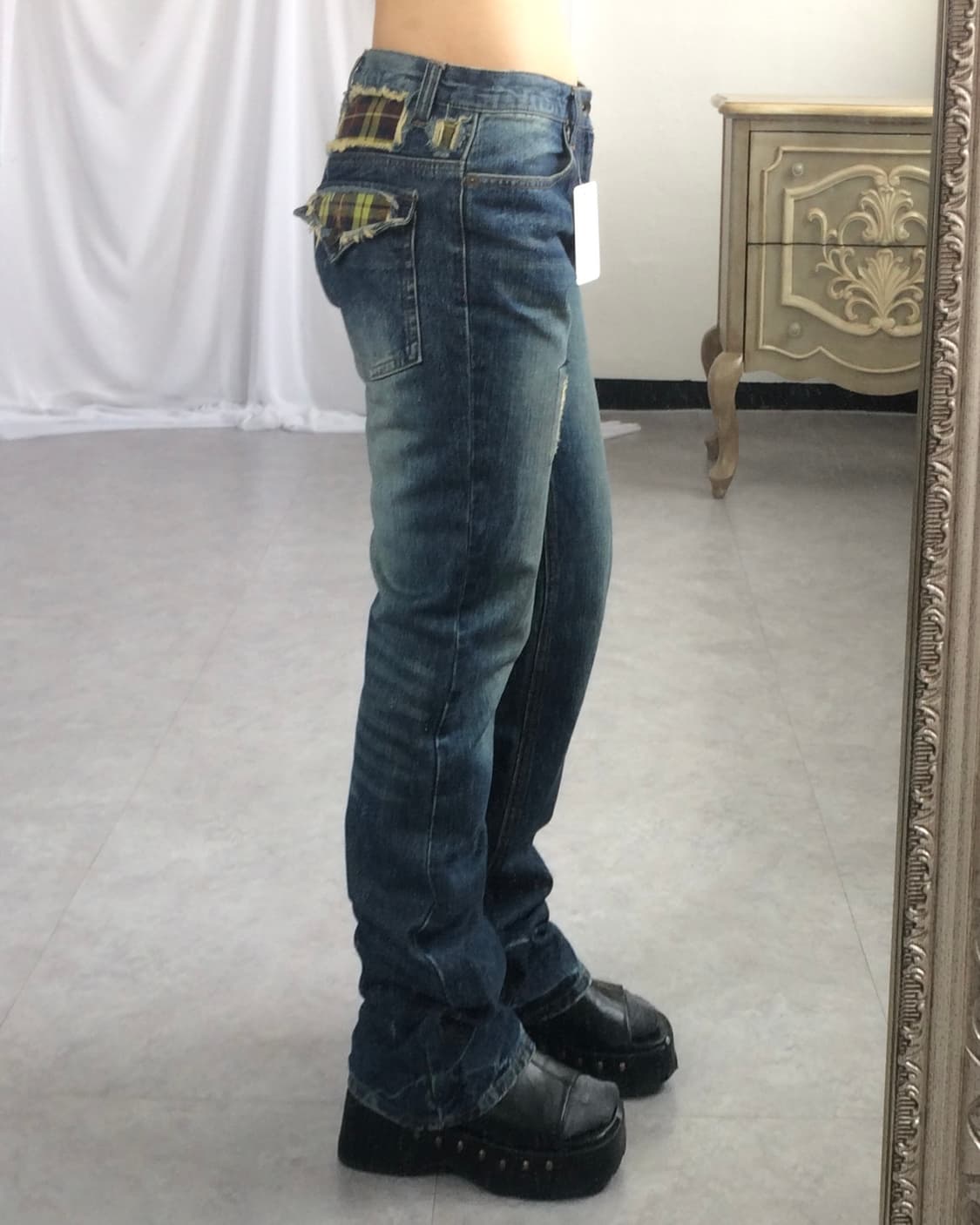 Damage washing denim pants 상품이미지8