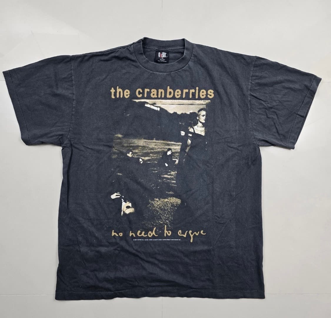 (rep) 빈티지 크랜베리스 밴드 티셔츠 상품이미지1