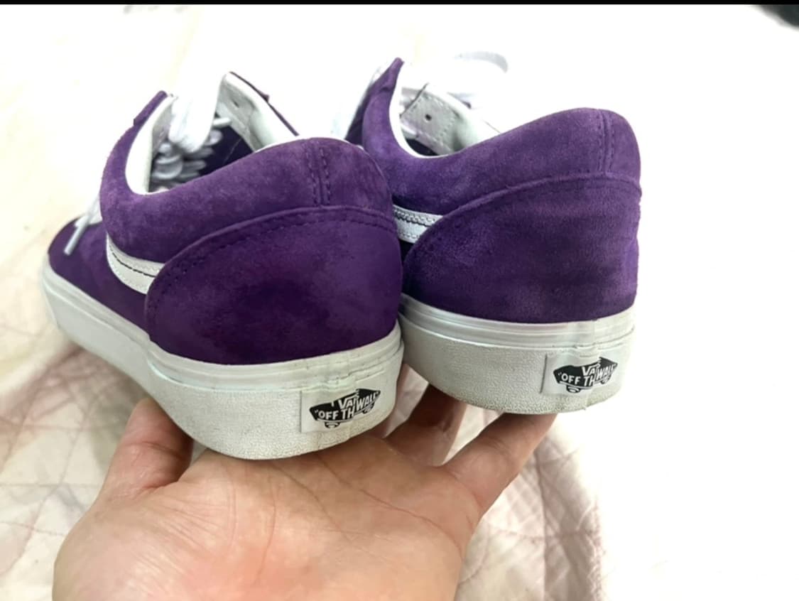 반스285 퍼플 스웨이드 판매해요 상품이미지2