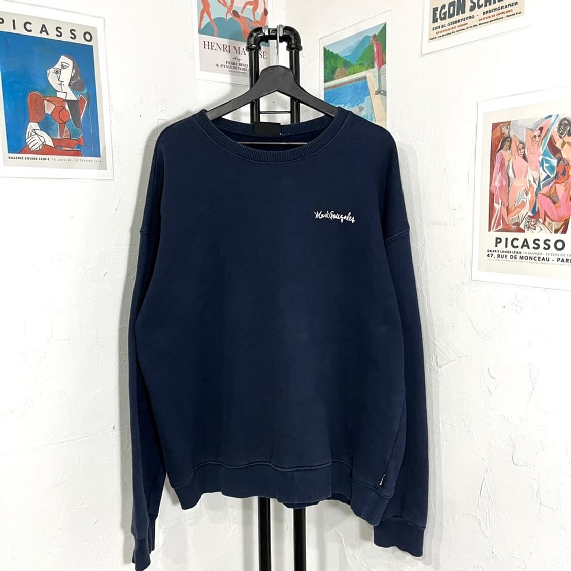 마크곤잘레스 스몰로고 맨투맨 상품이미지1