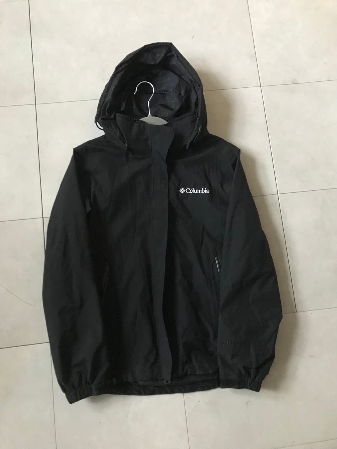 콜롬비아 블랙 윈드브레이커 상품이미지9