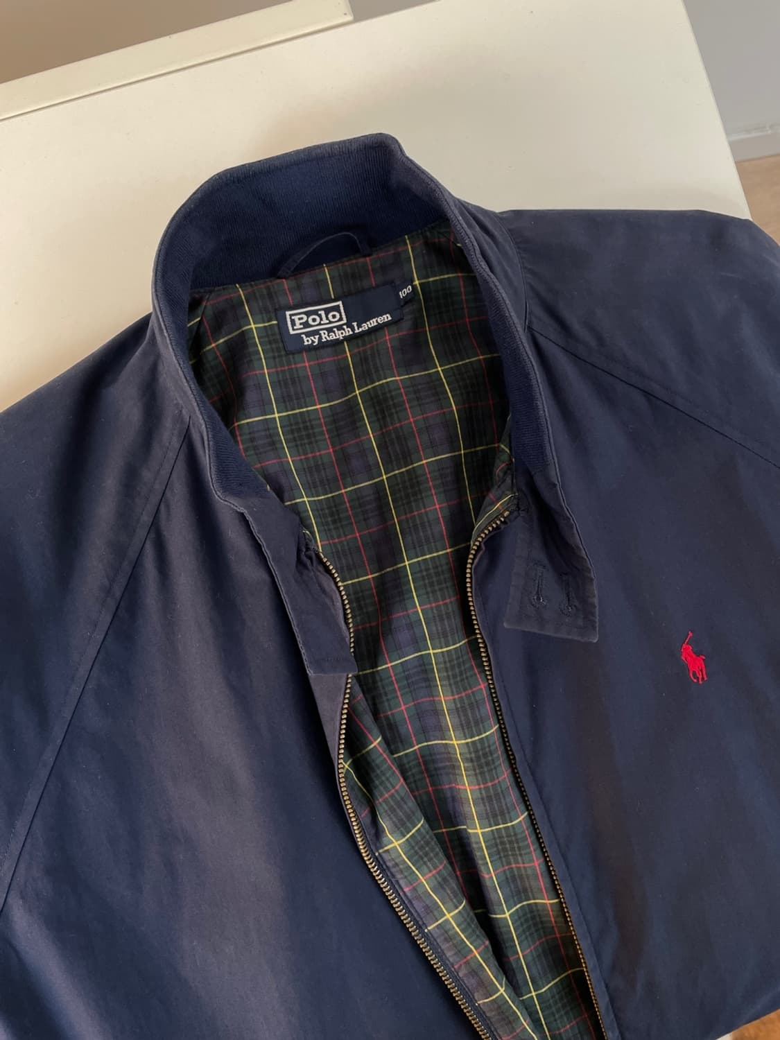 90s 폴로 랄프로렌 바라쿠타 해링턴 자켓 상품이미지1