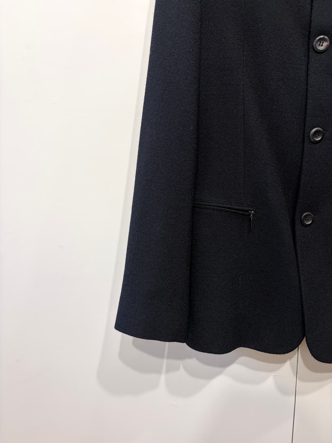 엠포리오 아르마니 싱글 브레스티드 코트 상품이미지3
