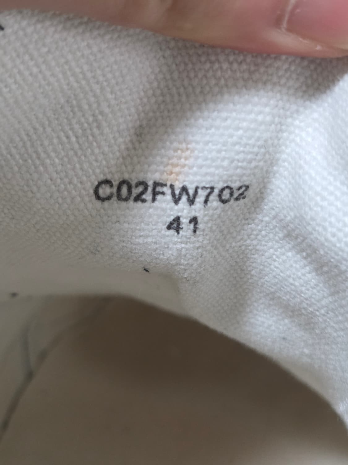 메종 미하라 야스히로 x 나이젤 카본 로우 컷 스니커즈 네이비 41 상품이미지10