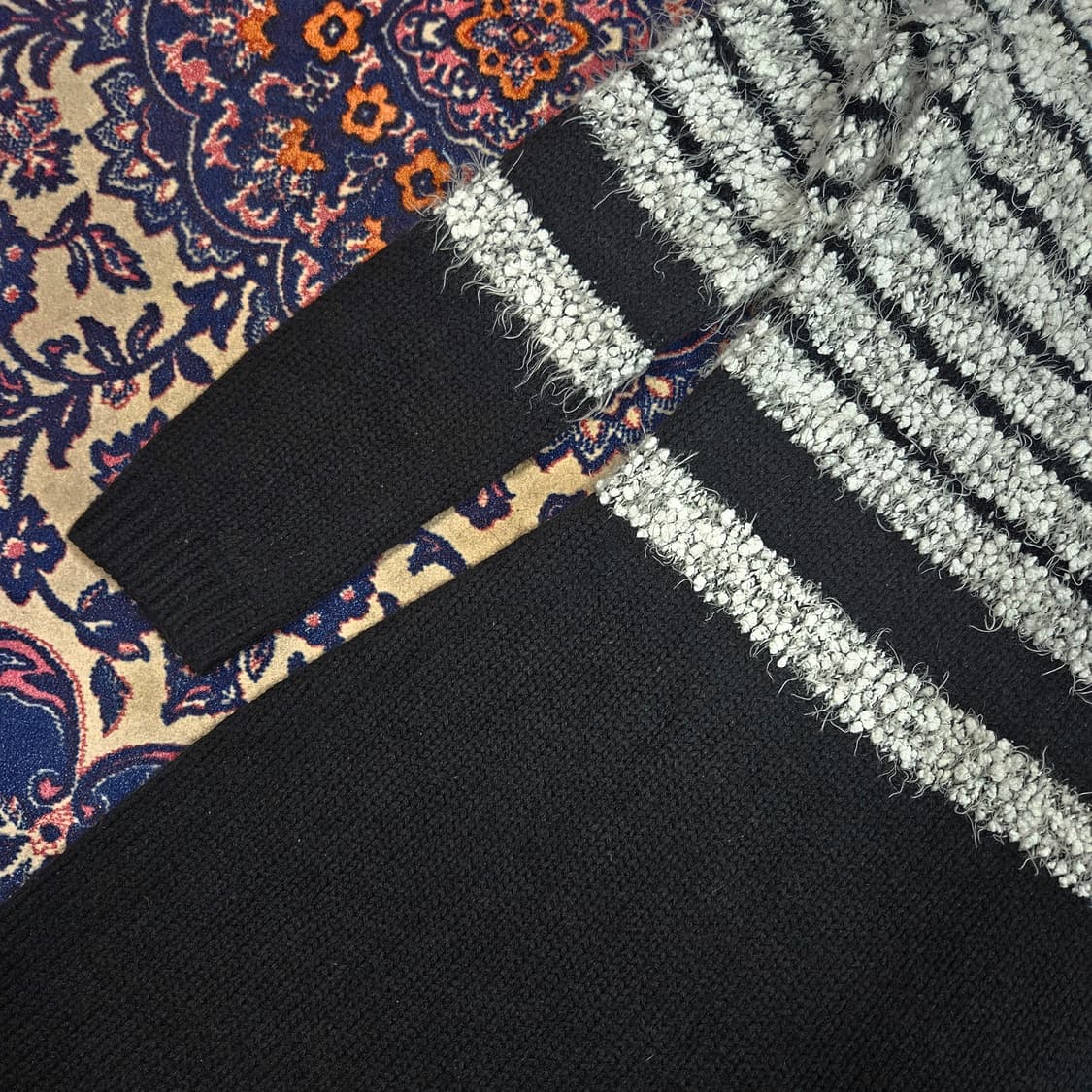 켈빈클라인 스트라이프 니트 미디 원피스 S size 상품이미지4