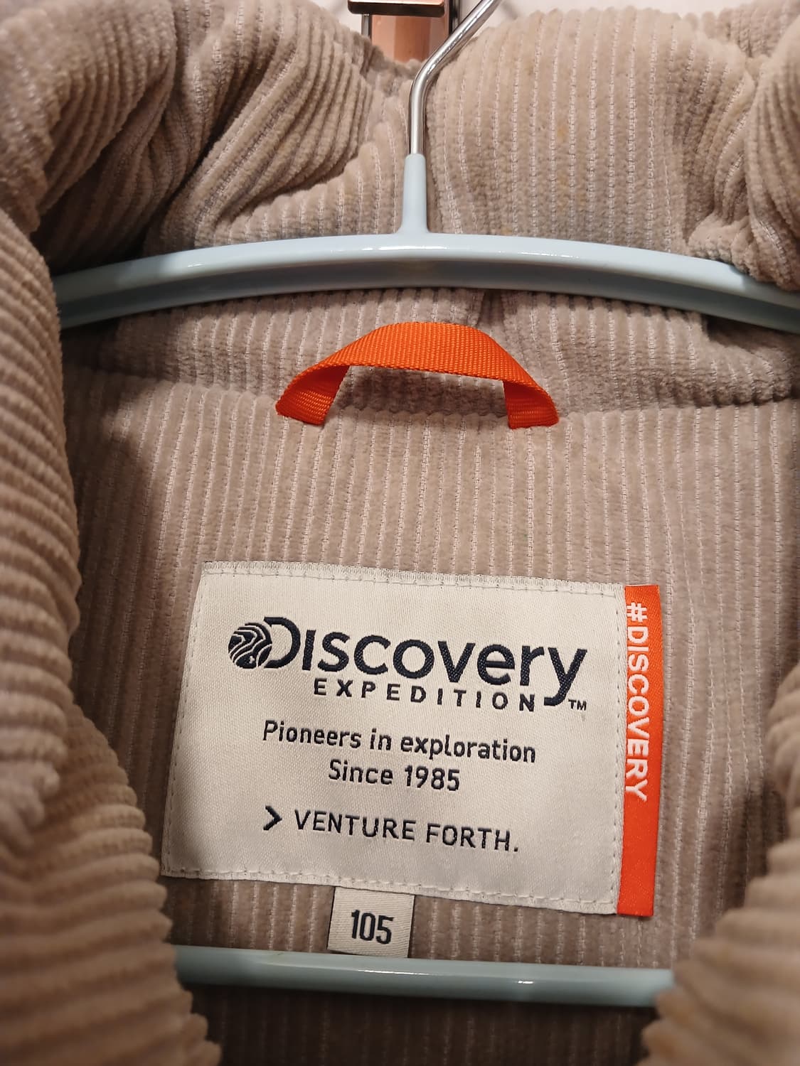 디스커버리 정품 남성 코듀로이 점퍼 105 사이즈 상품이미지2