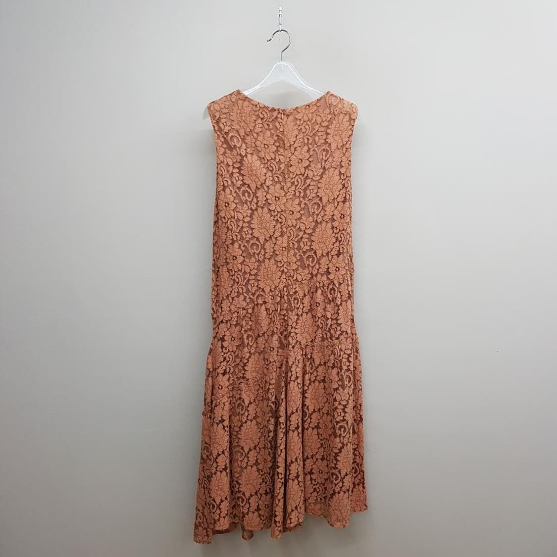 한섬 마인 2020 레이스 배색 투피스 원피스 세트 76-90-155 상품이미지6