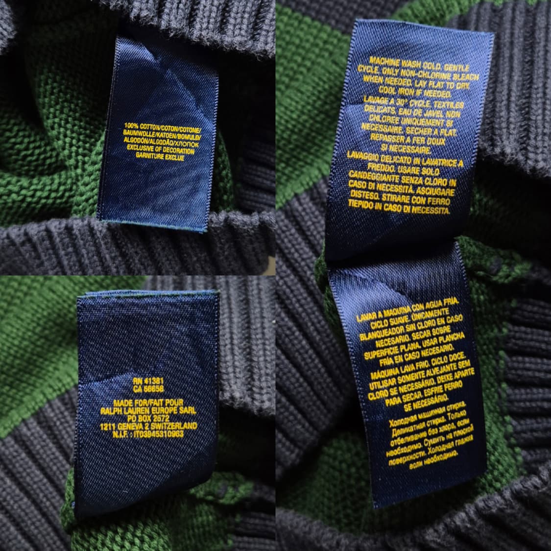 [XL(18-20)] 폴로 랄프로렌 빅포니 하프집업니트 상품이미지8