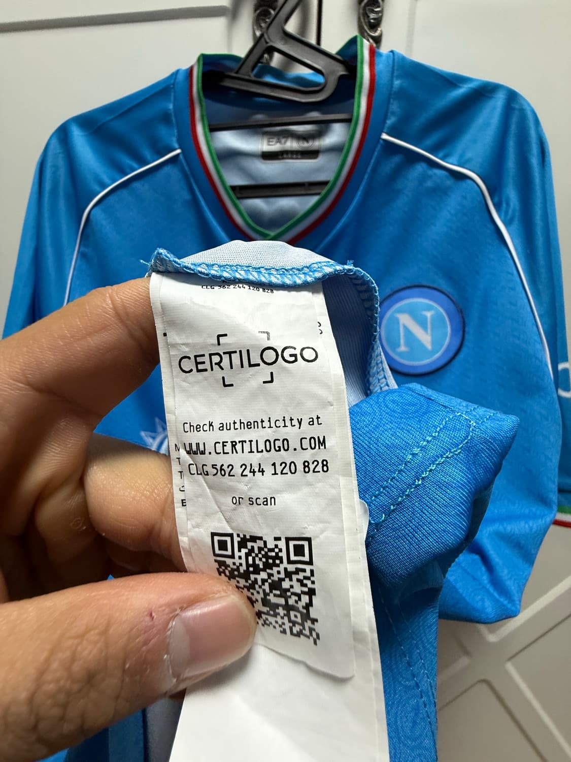 23-24 나폴리 디로렌초 유니폼 상품이미지3