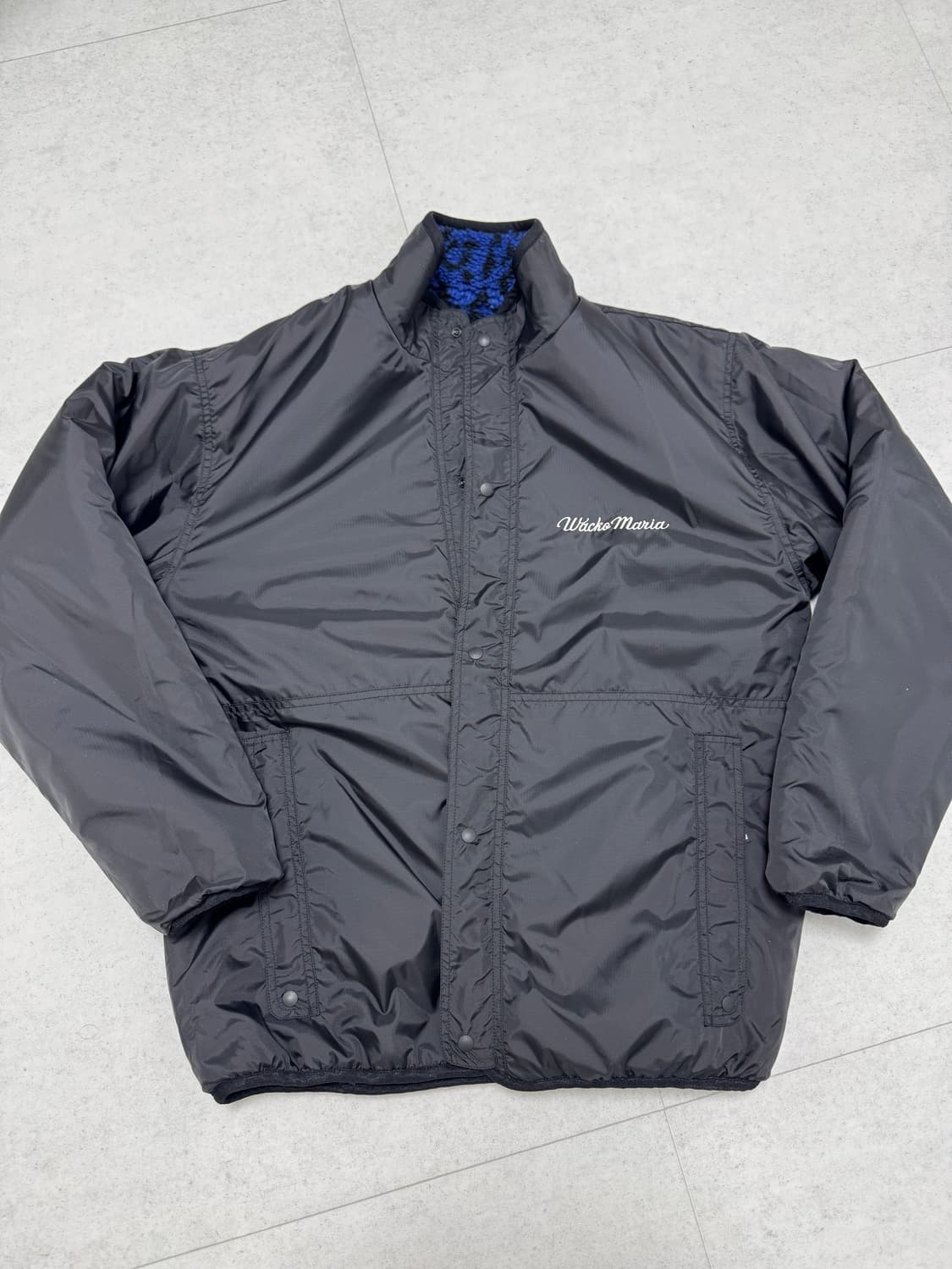 25FW 와코마리아 리버시블 레오파드 보아 플리스 자켓 XL사이즈 새상품 상품이미지1