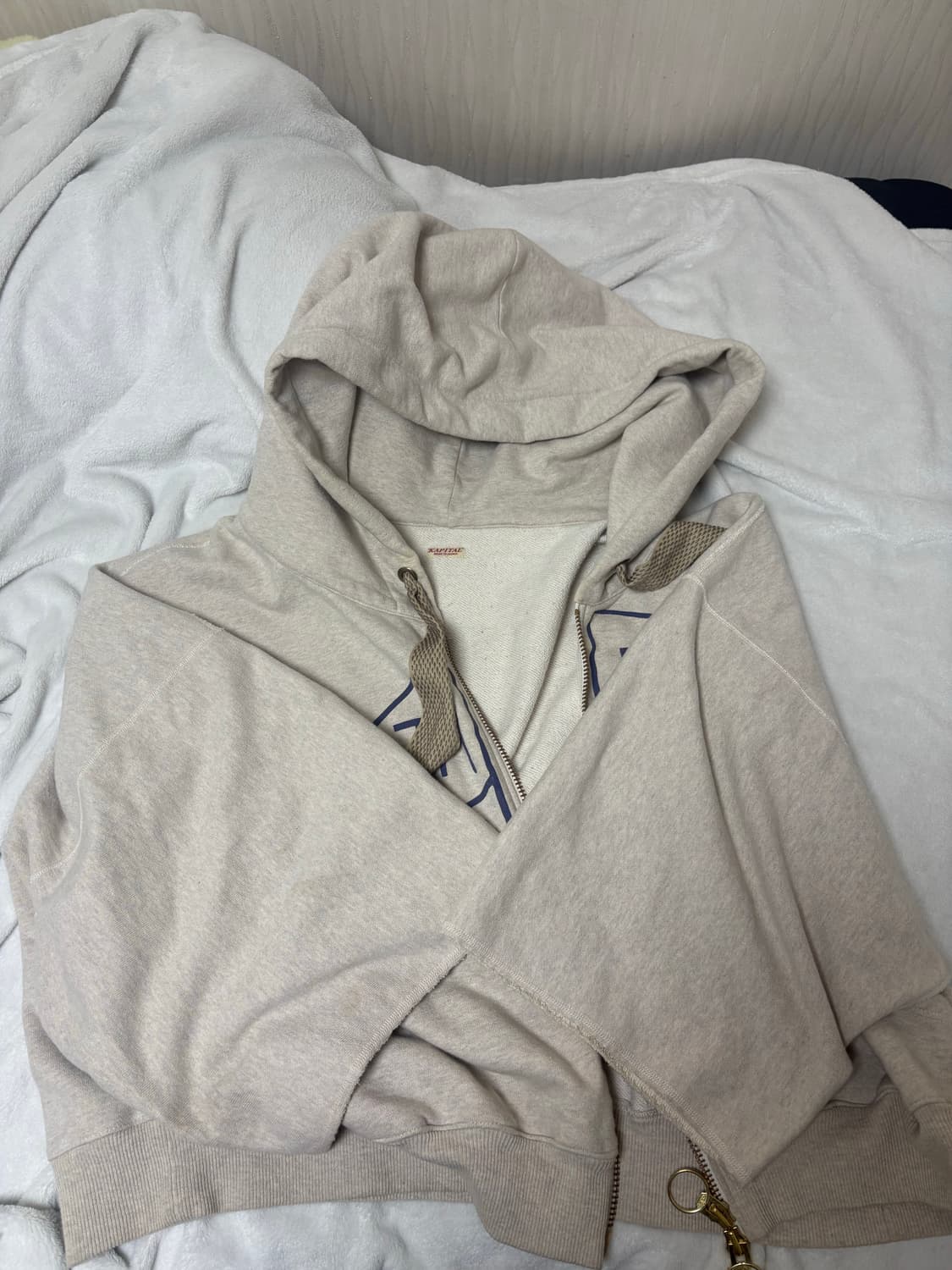 캐피탈 후드집업 키나리 상품이미지6