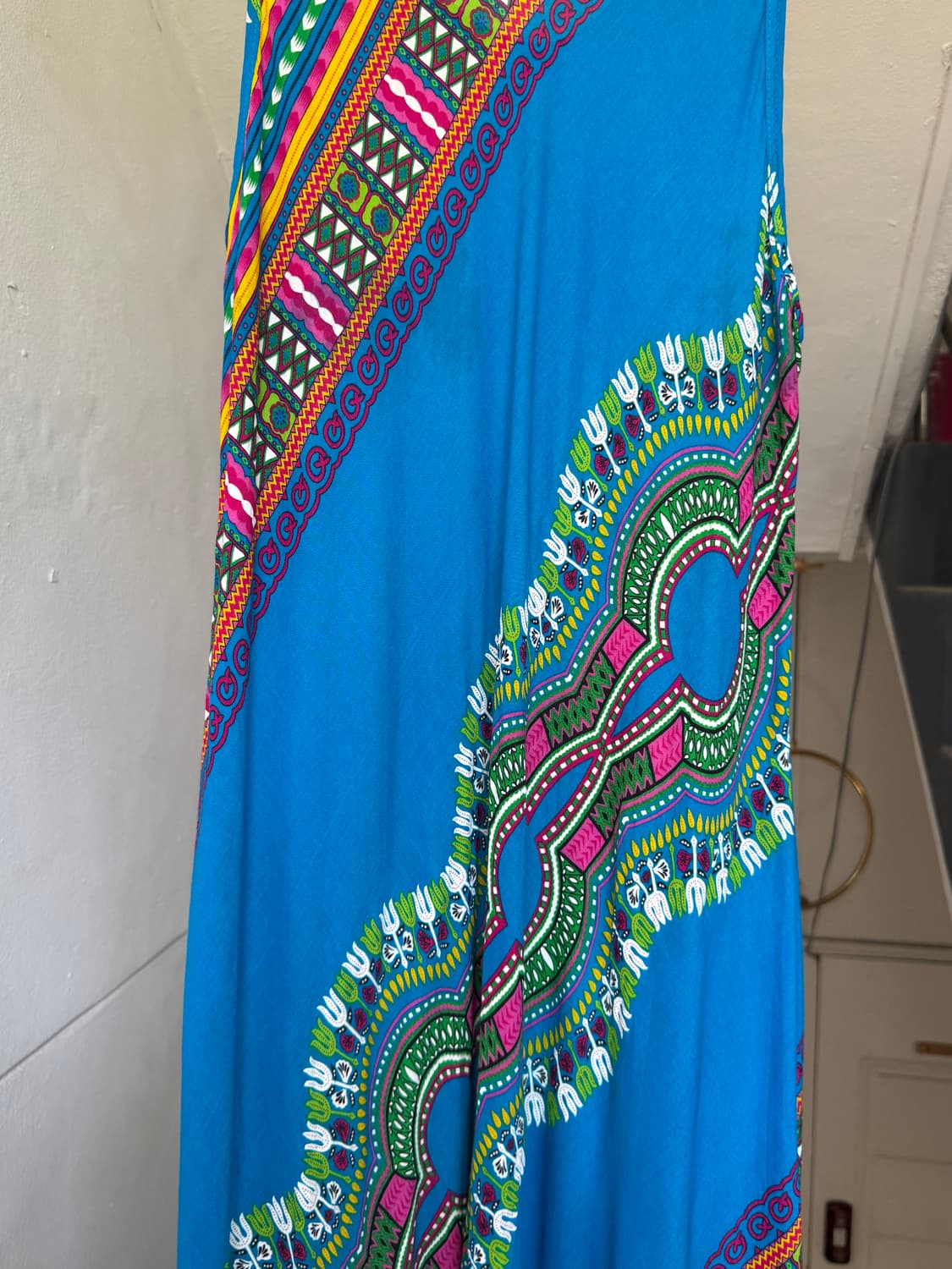 페어리 에스닉 패턴 롱 원피스 상품이미지7