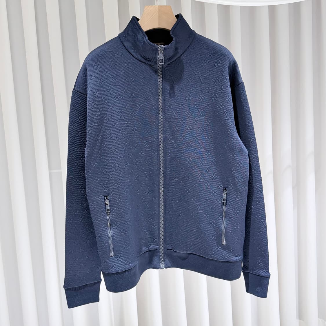 XL / 루이비통 모노그램 네이비 져지 집업 상품이미지3